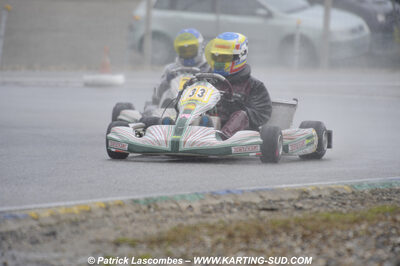 12/04/2009 : 1ère manche du Championnat Sud et 1ère manche du Championnat Régional Languedoc-Roussillon à Lavelanet (photos Patrick Lascombes) 2009 — karting