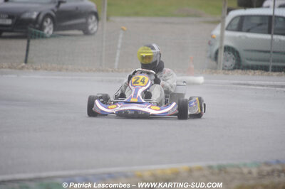 12/04/2009 : 1ère manche du Championnat Sud et 1ère manche du Championnat Régional Languedoc-Roussillon à Lavelanet (photos Patrick Lascombes) 2009 — karting
