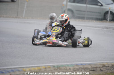 12/04/2009 : 1ère manche du Championnat Sud et 1ère manche du Championnat Régional Languedoc-Roussillon à Lavelanet (photos Patrick Lascombes) 2009 — karting