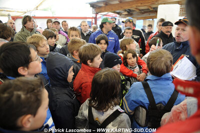 12/04/2009 : 1ère manche du Championnat Sud et 1ère manche du Championnat Régional Languedoc-Roussillon à Lavelanet (photos Patrick Lascombes) 2009 — karting