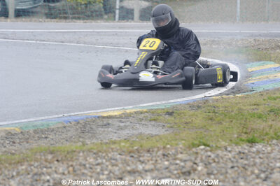 12/04/2009 : 1ère manche du Championnat Sud et 1ère manche du Championnat Régional Languedoc-Roussillon à Lavelanet (photos Patrick Lascombes) 2009 — karting