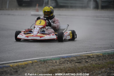 12/04/2009 : 1ère manche du Championnat Sud et 1ère manche du Championnat Régional Languedoc-Roussillon à Lavelanet (photos Patrick Lascombes) 2009 — karting
