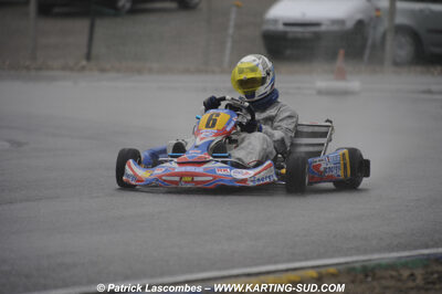 12/04/2009 : 1ère manche du Championnat Sud et 1ère manche du Championnat Régional Languedoc-Roussillon à Lavelanet (photos Patrick Lascombes) 2009 — karting