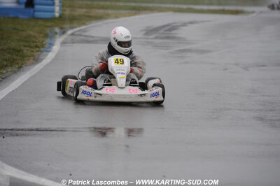 12/04/2009 : 1ère manche du Championnat Sud et 1ère manche du Championnat Régional Languedoc-Roussillon à Lavelanet (photos Patrick Lascombes) 2009 — karting