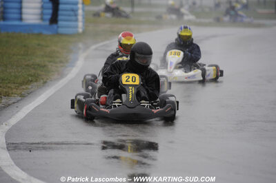12/04/2009 : 1ère manche du Championnat Sud et 1ère manche du Championnat Régional Languedoc-Roussillon à Lavelanet (photos Patrick Lascombes) 2009 — karting