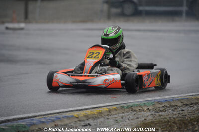 12/04/2009 : 1ère manche du Championnat Sud et 1ère manche du Championnat Régional Languedoc-Roussillon à Lavelanet (photos Patrick Lascombes) 2009 — karting