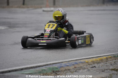 12/04/2009 : 1ère manche du Championnat Sud et 1ère manche du Championnat Régional Languedoc-Roussillon à Lavelanet (photos Patrick Lascombes) 2009 — karting