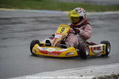 12/04/2009 : 1ère manche du Championnat Sud et 1ère manche du Championnat Régional Languedoc-Roussillon à Lavelanet (photos Patrick Lascombes) 2009 — karting