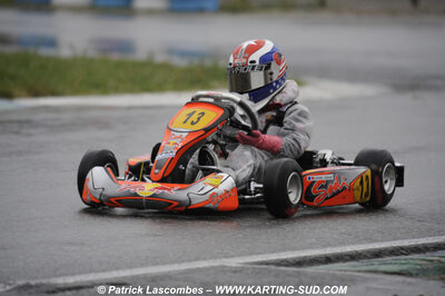 12/04/2009 : 1ère manche du Championnat Sud et 1ère manche du Championnat Régional Languedoc-Roussillon à Lavelanet (photos Patrick Lascombes) 2009 — karting
