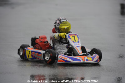 12/04/2009 : 1ère manche du Championnat Sud et 1ère manche du Championnat Régional Languedoc-Roussillon à Lavelanet (photos Patrick Lascombes) 2009 — karting