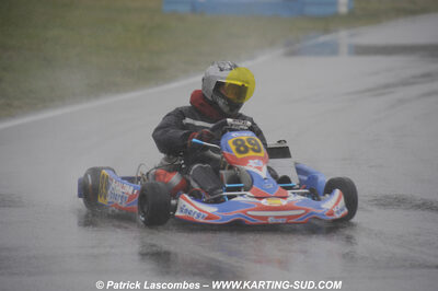 12/04/2009 : 1ère manche du Championnat Sud et 1ère manche du Championnat Régional Languedoc-Roussillon à Lavelanet (photos Patrick Lascombes) 2009 — karting