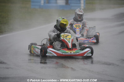 12/04/2009 : 1ère manche du Championnat Sud et 1ère manche du Championnat Régional Languedoc-Roussillon à Lavelanet (photos Patrick Lascombes) 2009 — karting