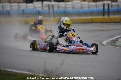 12/04/2009 : 1ère manche du Championnat Sud et 1ère manche du Championnat Régional Languedoc-Roussillon à Lavelanet (photos Patrick Lascombes) 2009 — karting
