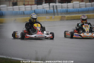 12/04/2009 : 1ère manche du Championnat Sud et 1ère manche du Championnat Régional Languedoc-Roussillon à Lavelanet (photos Patrick Lascombes) 2009 — karting