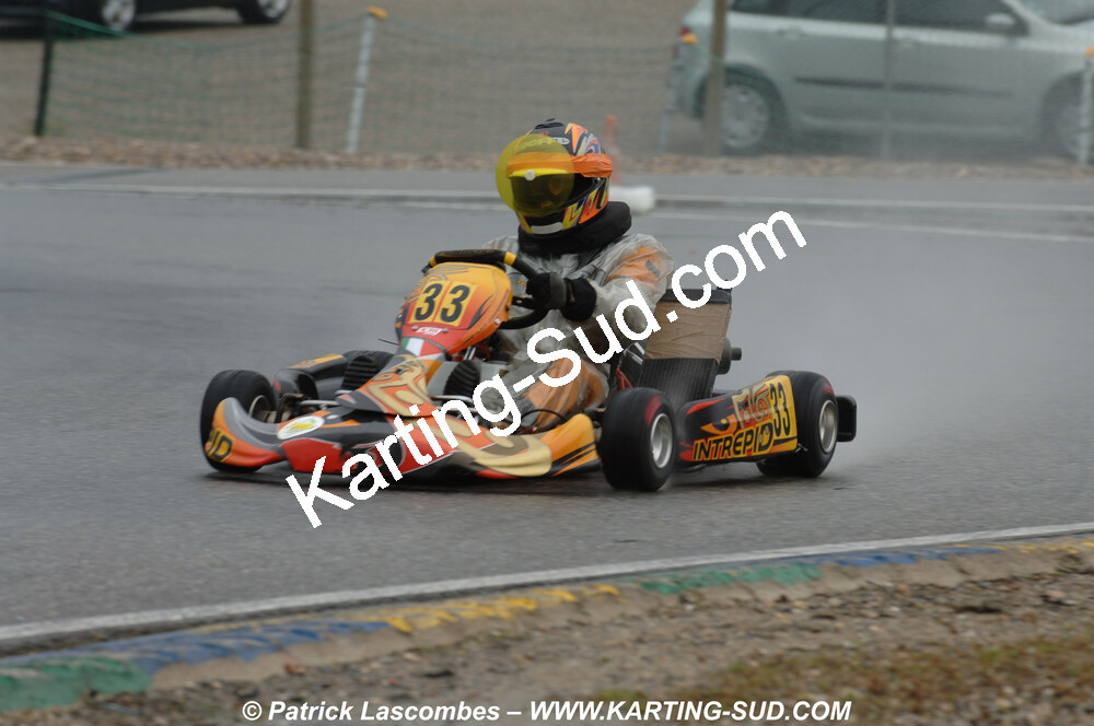 12/04/2009 : 1ère manche du Championnat Sud et 1ère manche du Championnat Régional Languedoc-Roussillon à Lavelanet (photos Patrick Lascombes) 2009 — karting