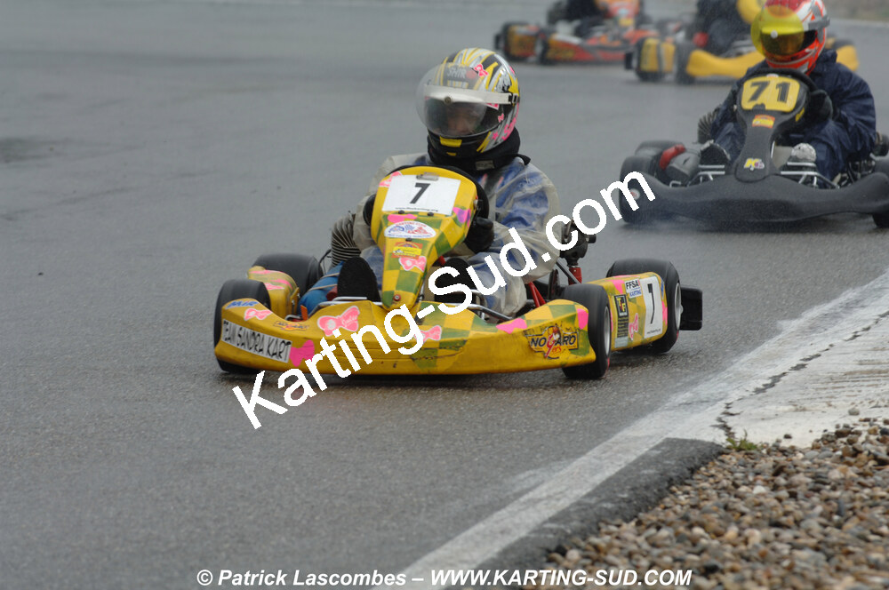12/04/2009 : 1ère manche du Championnat Sud et 1ère manche du Championnat Régional Languedoc-Roussillon à Lavelanet (photos Patrick Lascombes) 2009 — karting