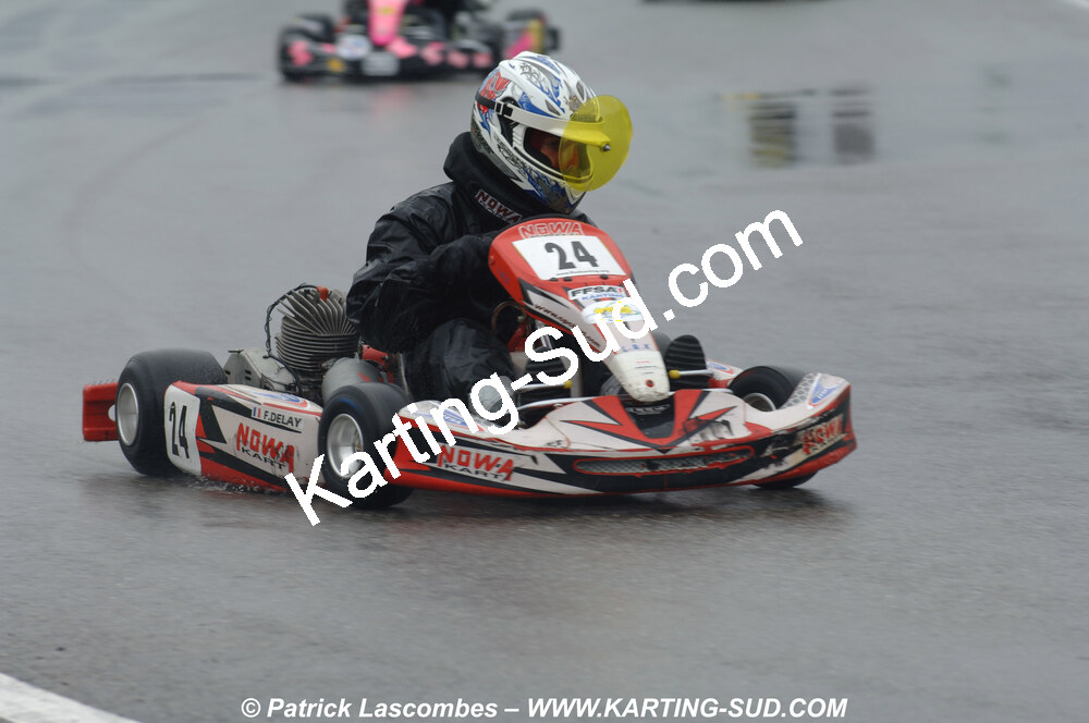 12/04/2009 : 1ère manche du Championnat Sud et 1ère manche du Championnat Régional Languedoc-Roussillon à Lavelanet (photos Patrick Lascombes) 2009 — karting