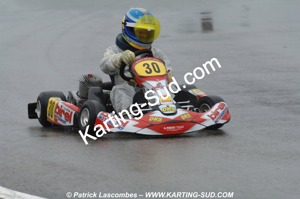 12/04/2009 : 1ère manche du Championnat Sud et 1ère manche du Championnat Régional Languedoc-Roussillon à Lavelanet (photos Patrick Lascombes) 2009 — karting