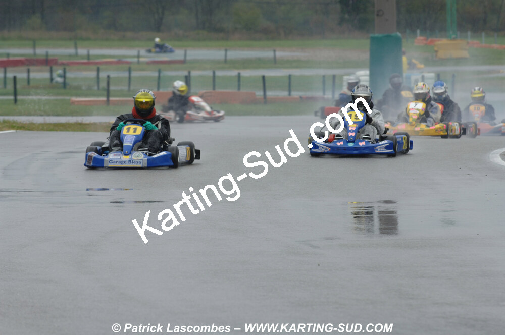 12/04/2009 : 1ère manche du Championnat Sud et 1ère manche du Championnat Régional Languedoc-Roussillon à Lavelanet (photos Patrick Lascombes) 2009 — karting