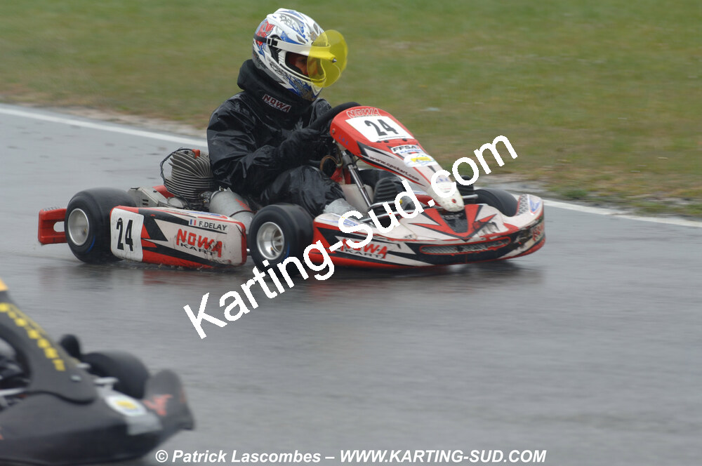 12/04/2009 : 1ère manche du Championnat Sud et 1ère manche du Championnat Régional Languedoc-Roussillon à Lavelanet (photos Patrick Lascombes) 2009 — karting