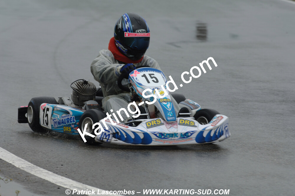 12/04/2009 : 1ère manche du Championnat Sud et 1ère manche du Championnat Régional Languedoc-Roussillon à Lavelanet (photos Patrick Lascombes) 2009 — karting