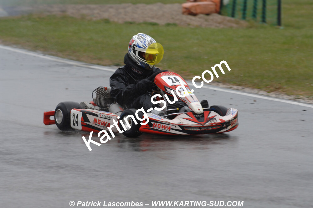12/04/2009 : 1ère manche du Championnat Sud et 1ère manche du Championnat Régional Languedoc-Roussillon à Lavelanet (photos Patrick Lascombes) 2009 — karting