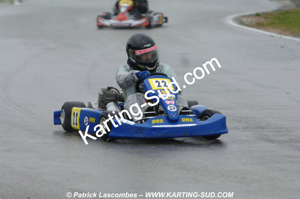 12/04/2009 : 1ère manche du Championnat Sud et 1ère manche du Championnat Régional Languedoc-Roussillon à Lavelanet (photos Patrick Lascombes) 2009 — karting