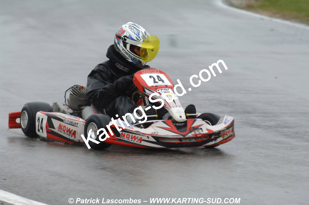 12/04/2009 : 1ère manche du Championnat Sud et 1ère manche du Championnat Régional Languedoc-Roussillon à Lavelanet (photos Patrick Lascombes) 2009 — karting