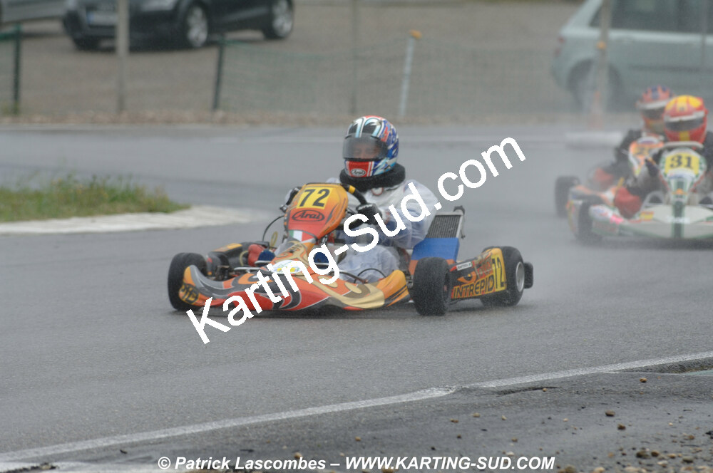 12/04/2009 : 1ère manche du Championnat Sud et 1ère manche du Championnat Régional Languedoc-Roussillon à Lavelanet (photos Patrick Lascombes) 2009 — karting