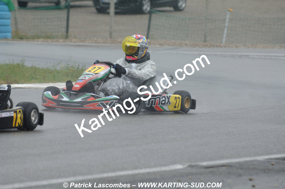 12/04/2009 : 1ère manche du Championnat Sud et 1ère manche du Championnat Régional Languedoc-Roussillon à Lavelanet (photos Patrick Lascombes) 2009 — karting