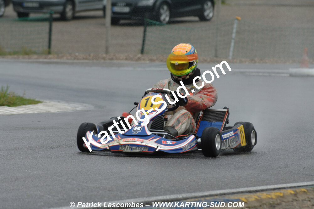12/04/2009 : 1ère manche du Championnat Sud et 1ère manche du Championnat Régional Languedoc-Roussillon à Lavelanet (photos Patrick Lascombes) 2009 — karting