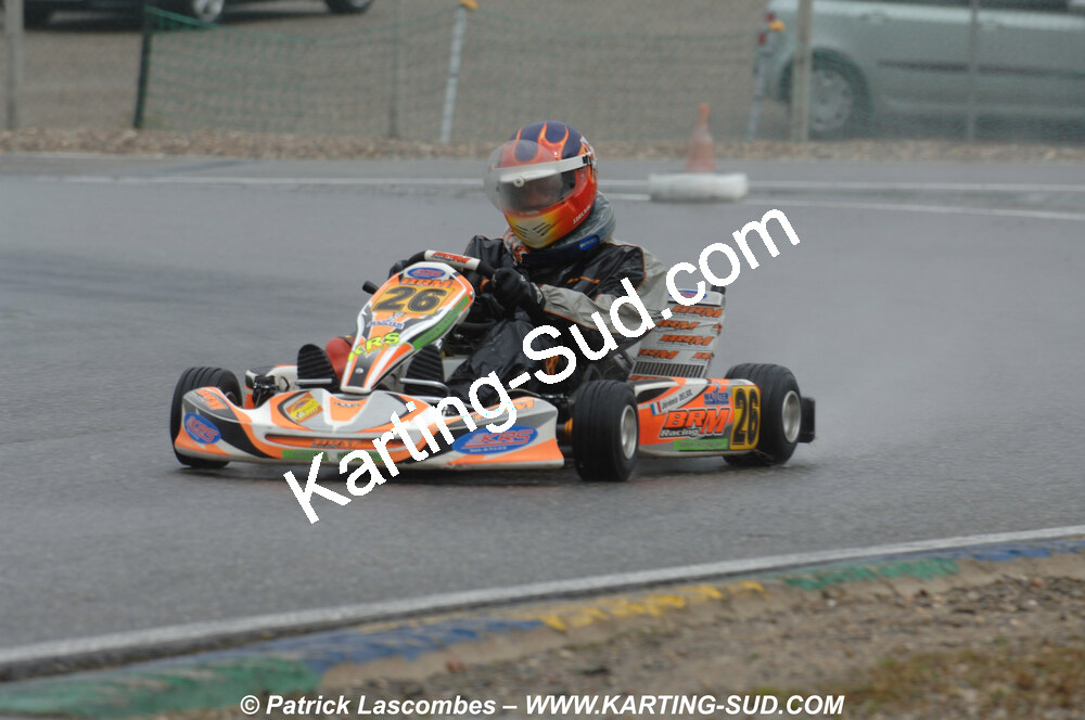 12/04/2009 : 1ère manche du Championnat Sud et 1ère manche du Championnat Régional Languedoc-Roussillon à Lavelanet (photos Patrick Lascombes) 2009 — karting