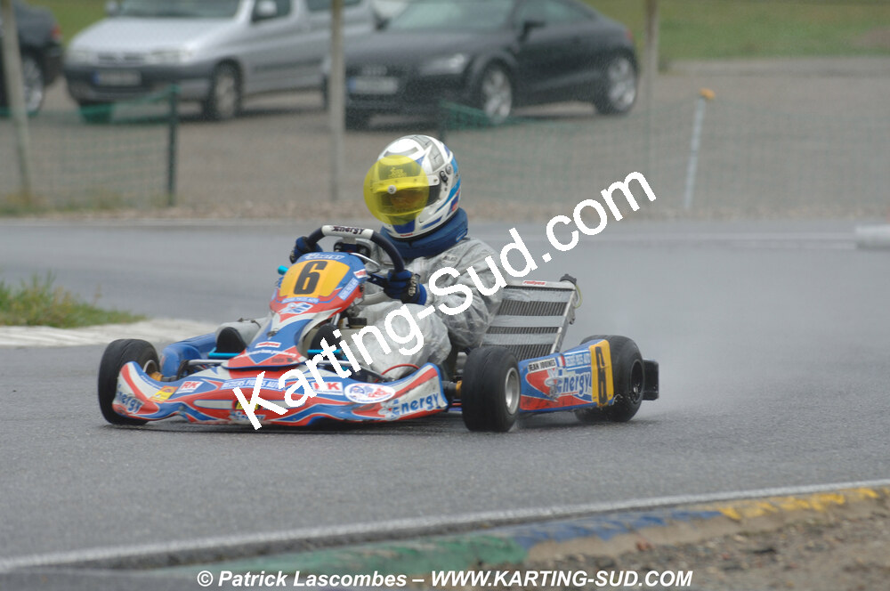 12/04/2009 : 1ère manche du Championnat Sud et 1ère manche du Championnat Régional Languedoc-Roussillon à Lavelanet (photos Patrick Lascombes) 2009 — karting