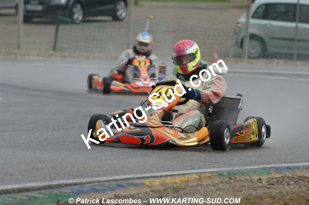 12/04/2009 : 1ère manche du Championnat Sud et 1ère manche du Championnat Régional Languedoc-Roussillon à Lavelanet (photos Patrick Lascombes) 2009 — karting