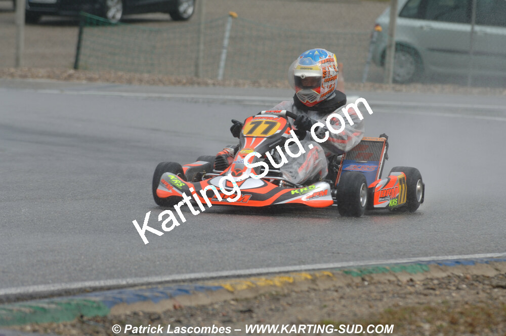 12/04/2009 : 1ère manche du Championnat Sud et 1ère manche du Championnat Régional Languedoc-Roussillon à Lavelanet (photos Patrick Lascombes) 2009 — karting
