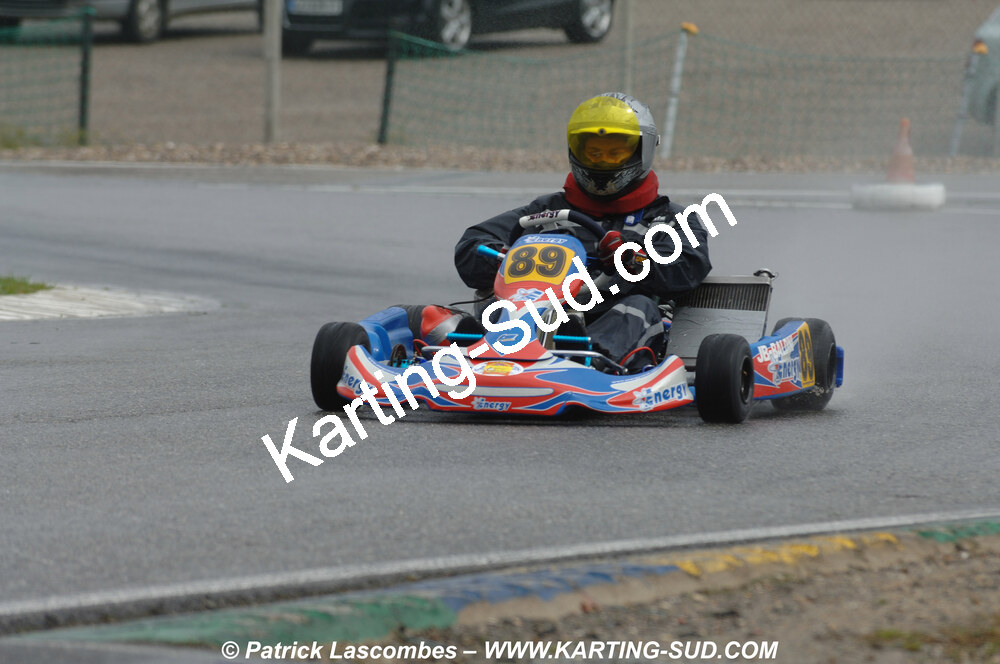 12/04/2009 : 1ère manche du Championnat Sud et 1ère manche du Championnat Régional Languedoc-Roussillon à Lavelanet (photos Patrick Lascombes) 2009 — karting