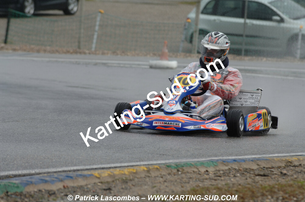 12/04/2009 : 1ère manche du Championnat Sud et 1ère manche du Championnat Régional Languedoc-Roussillon à Lavelanet (photos Patrick Lascombes) 2009 — karting