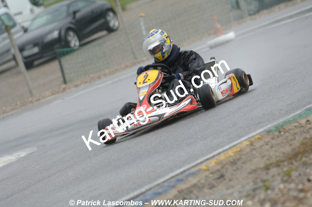 12/04/2009 : 1ère manche du Championnat Sud et 1ère manche du Championnat Régional Languedoc-Roussillon à Lavelanet (photos Patrick Lascombes) 2009 — karting