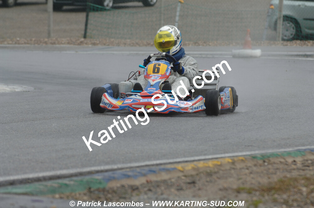 12/04/2009 : 1ère manche du Championnat Sud et 1ère manche du Championnat Régional Languedoc-Roussillon à Lavelanet (photos Patrick Lascombes) 2009 — karting