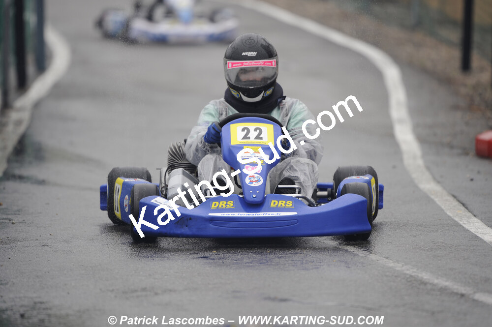 12/04/2009 : 1ère manche du Championnat Sud et 1ère manche du Championnat Régional Languedoc-Roussillon à Lavelanet (photos Patrick Lascombes) 2009 — karting