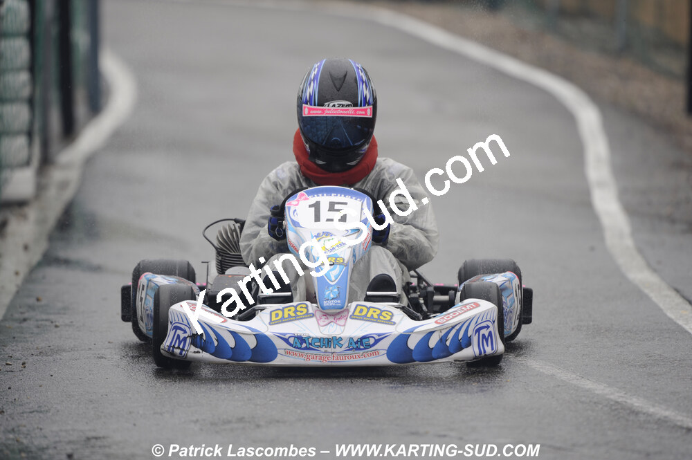 12/04/2009 : 1ère manche du Championnat Sud et 1ère manche du Championnat Régional Languedoc-Roussillon à Lavelanet (photos Patrick Lascombes) 2009 — karting