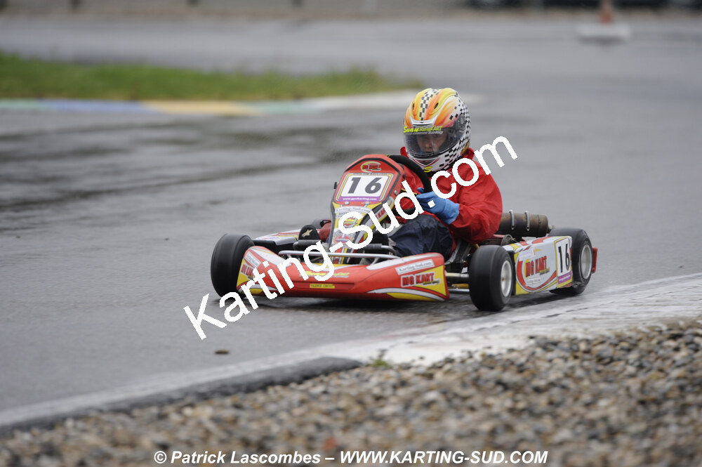 12/04/2009 : 1ère manche du Championnat Sud et 1ère manche du Championnat Régional Languedoc-Roussillon à Lavelanet (photos Patrick Lascombes) 2009 — karting