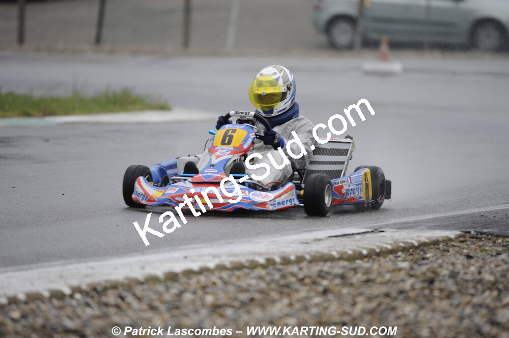 12/04/2009 : 1ère manche du Championnat Sud et 1ère manche du Championnat Régional Languedoc-Roussillon à Lavelanet (photos Patrick Lascombes) 2009 — karting