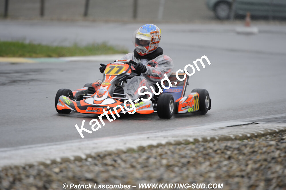 12/04/2009 : 1ère manche du Championnat Sud et 1ère manche du Championnat Régional Languedoc-Roussillon à Lavelanet (photos Patrick Lascombes) 2009 — karting
