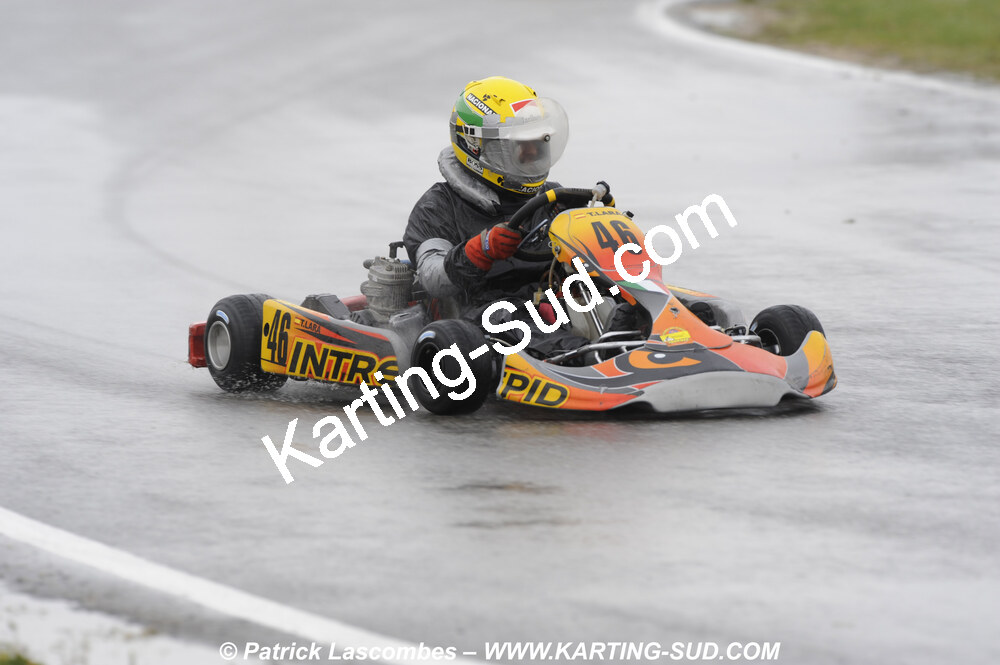 12/04/2009 : 1ère manche du Championnat Sud et 1ère manche du Championnat Régional Languedoc-Roussillon à Lavelanet (photos Patrick Lascombes) 2009 — karting