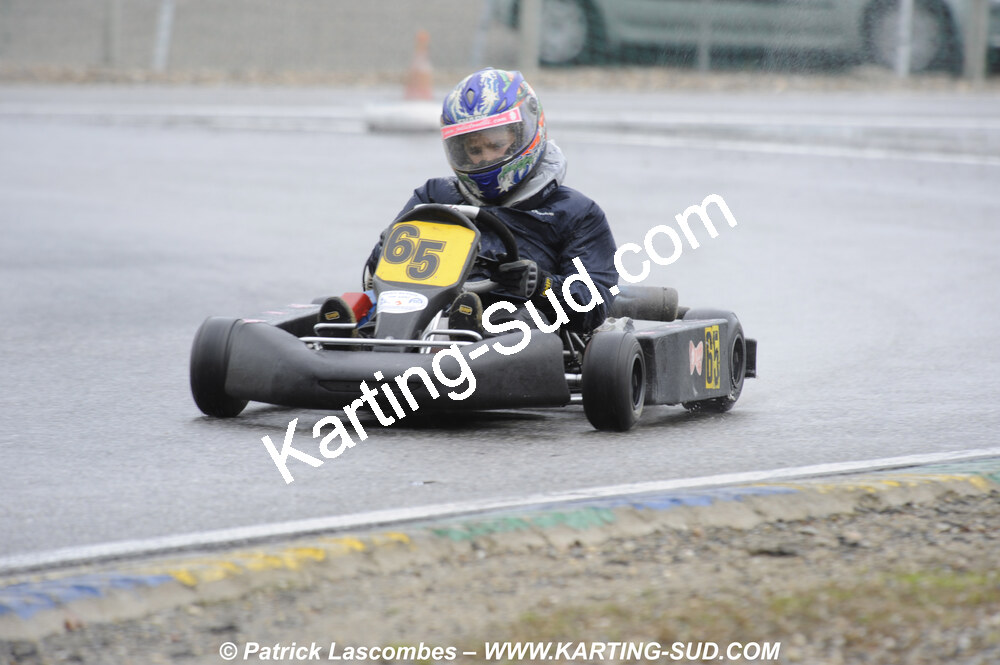 12/04/2009 : 1ère manche du Championnat Sud et 1ère manche du Championnat Régional Languedoc-Roussillon à Lavelanet (photos Patrick Lascombes) 2009 — karting