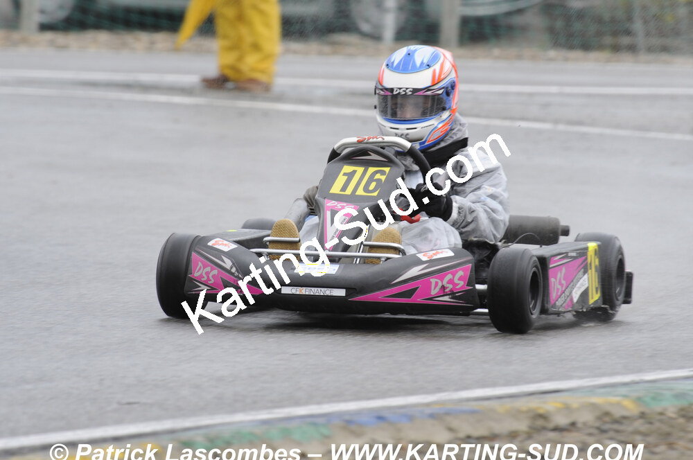 12/04/2009 : 1ère manche du Championnat Sud et 1ère manche du Championnat Régional Languedoc-Roussillon à Lavelanet (photos Patrick Lascombes) 2009 — karting