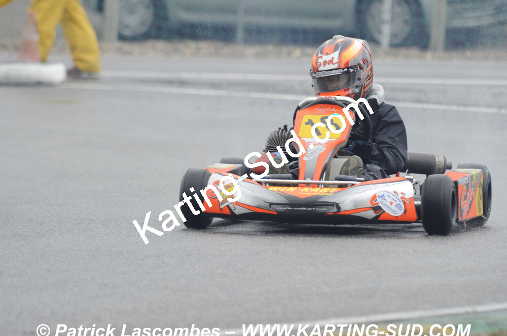 12/04/2009 : 1ère manche du Championnat Sud et 1ère manche du Championnat Régional Languedoc-Roussillon à Lavelanet (photos Patrick Lascombes) 2009 — karting