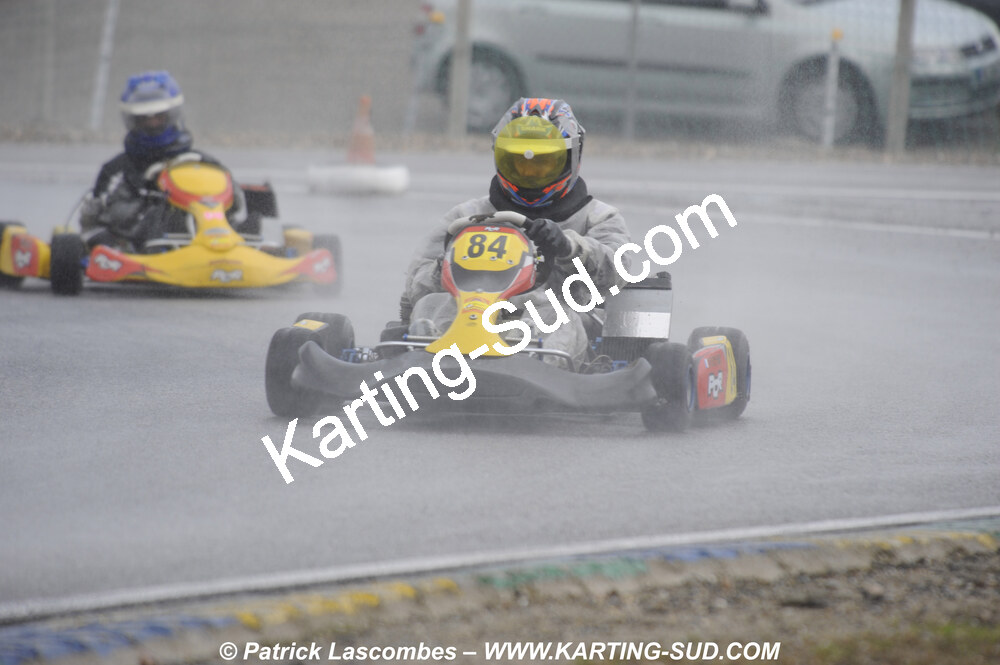 12/04/2009 : 1ère manche du Championnat Sud et 1ère manche du Championnat Régional Languedoc-Roussillon à Lavelanet (photos Patrick Lascombes) 2009 — karting
