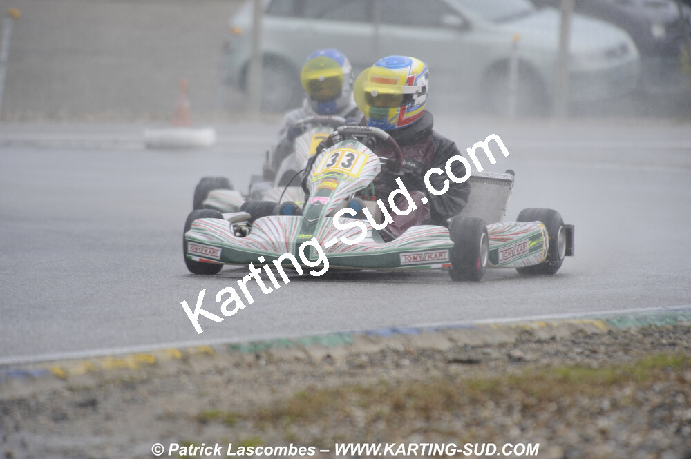 12/04/2009 : 1ère manche du Championnat Sud et 1ère manche du Championnat Régional Languedoc-Roussillon à Lavelanet (photos Patrick Lascombes) 2009 — karting
